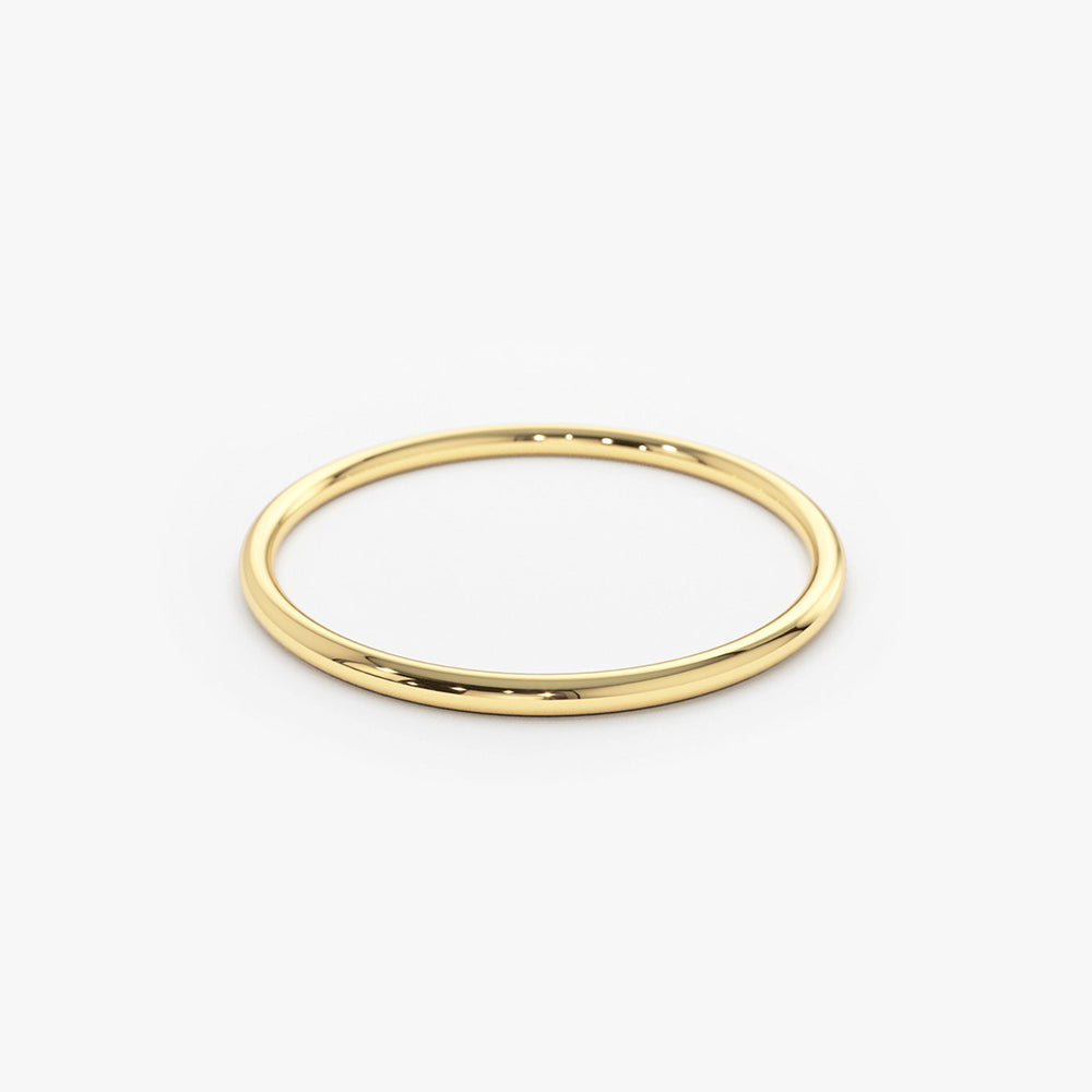 OBFJ1561 - 14K Gold 1.2 mm Wedding Band 9