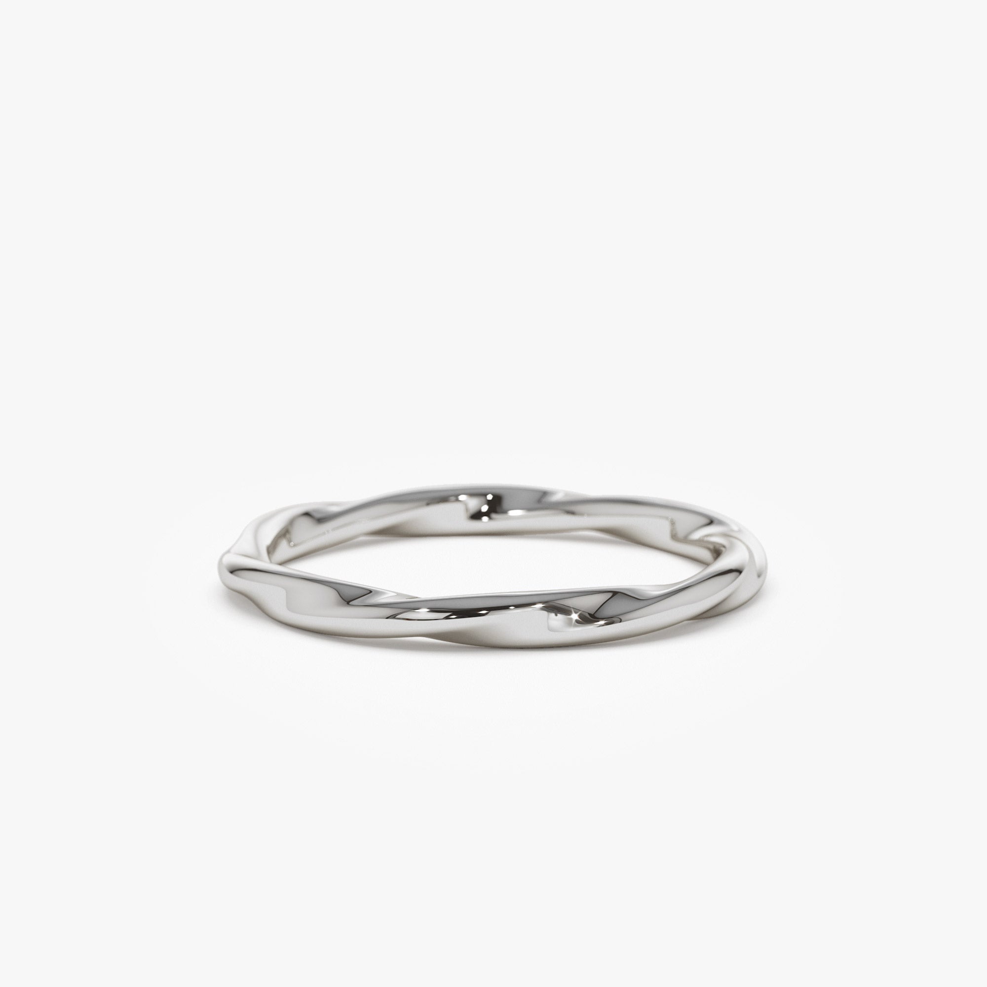 OBFJ1351 - 14k Wavy Promise Ring 5