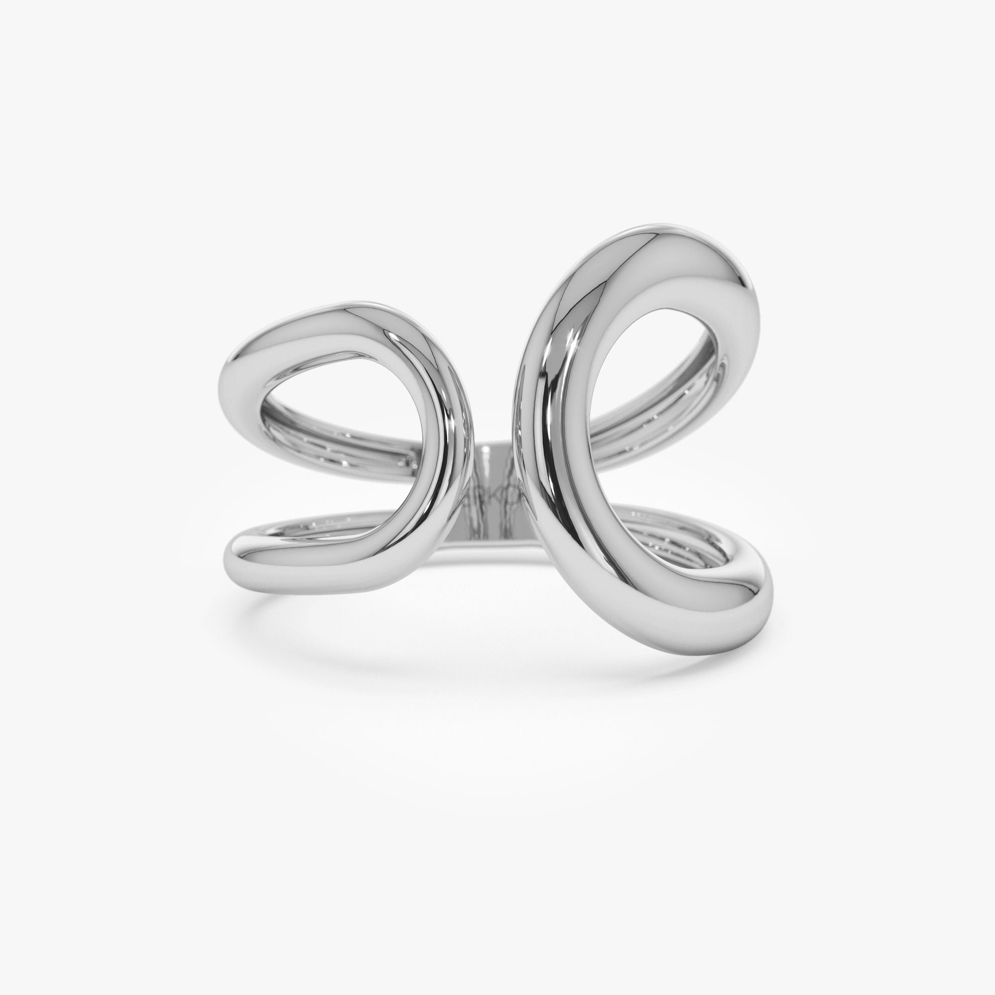 OBFJ1194 - 14k Unique Design Bold Gold Ring 7