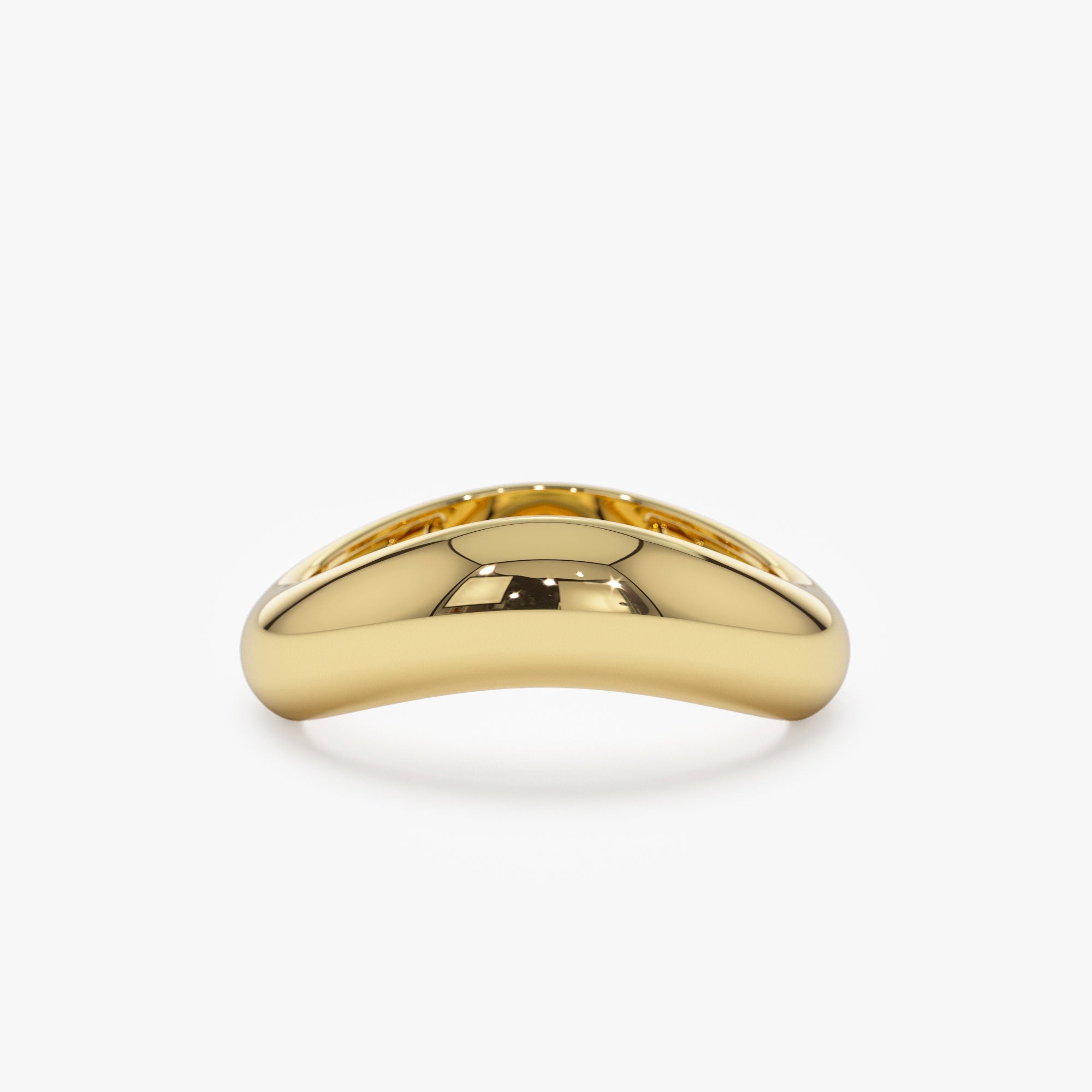 OBFJ1199 - 14k Unique Amorphic Shaped Figure Ring 1