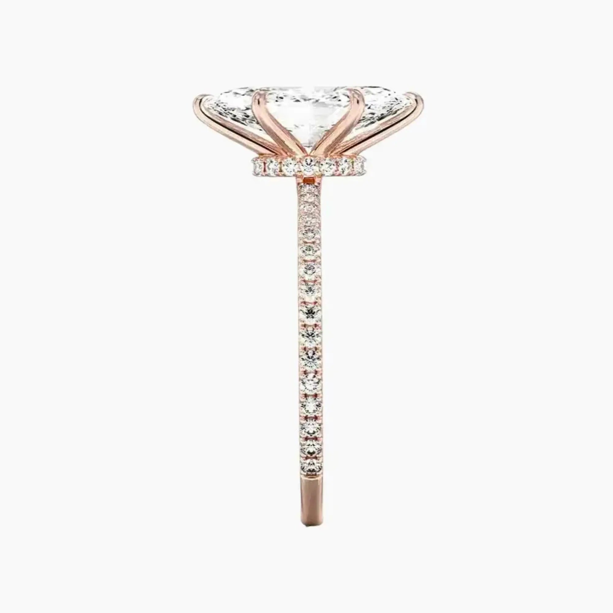 OBSER058 - Adalia Marquise engagement ring setting view 6