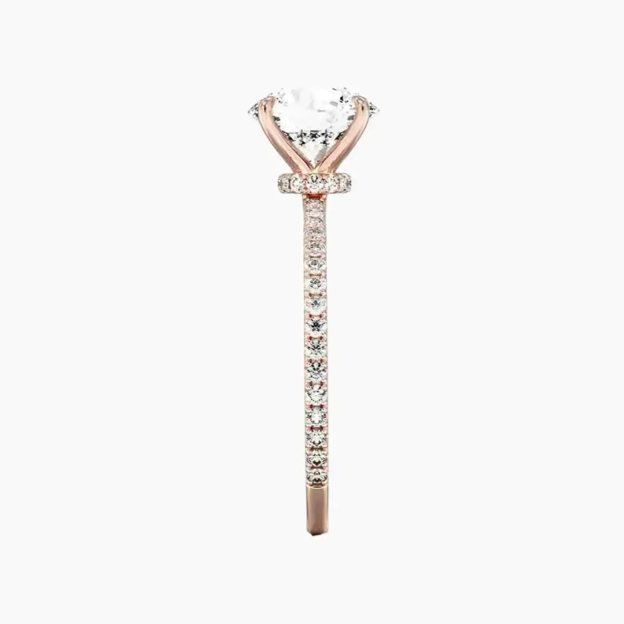 OBSER229 - Adalia Round engagement ring setting view 6