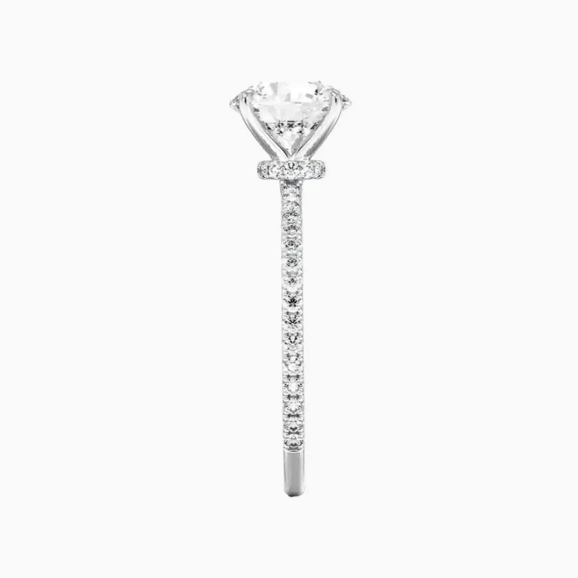 OBSER229 - Adalia Round engagement ring setting view 3