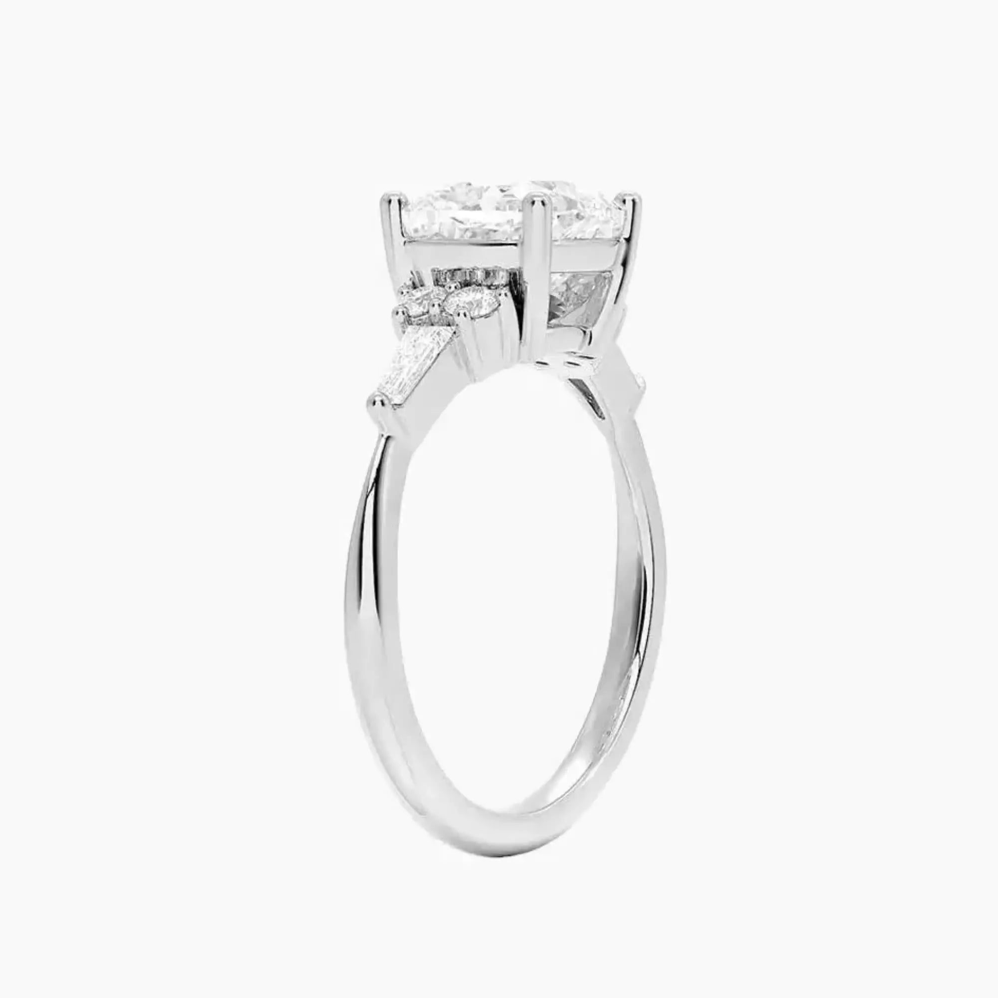 OBSER339 - Jovana Cushion engagement ring setting view 2