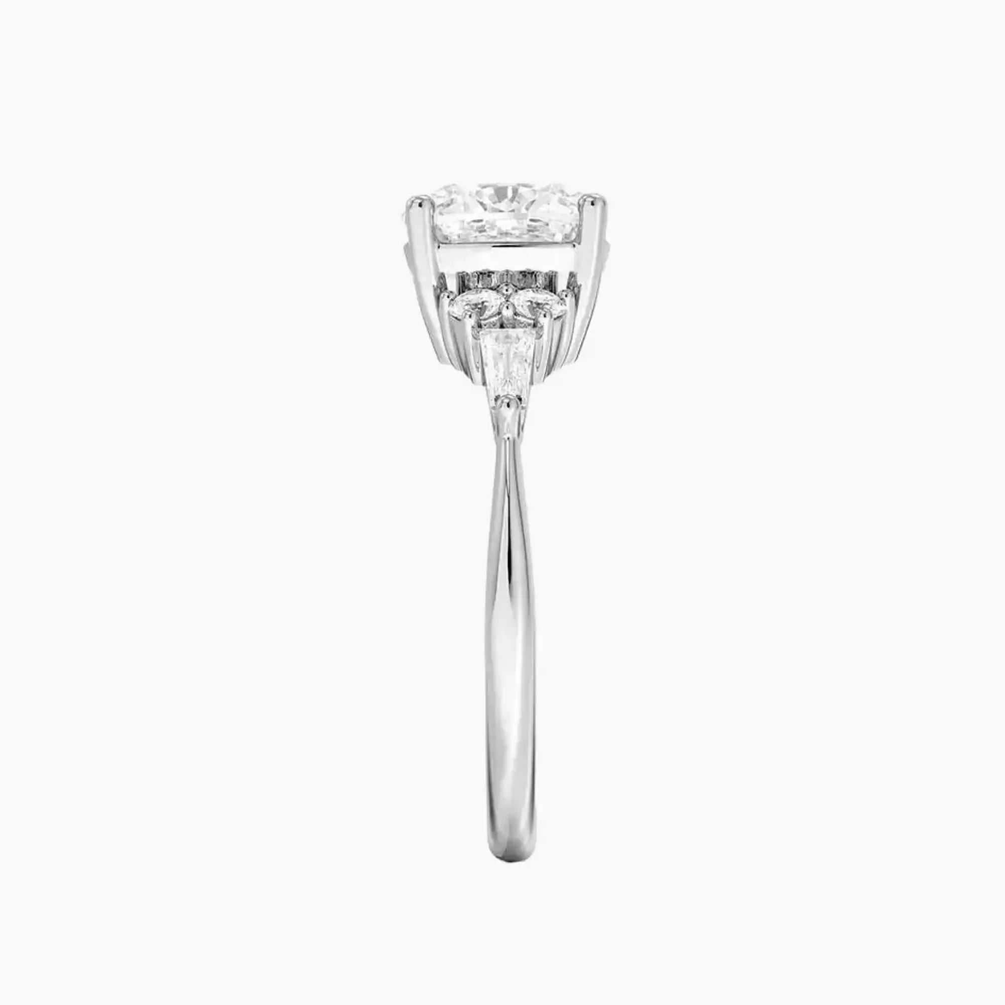 OBSER339 - Jovana Cushion engagement ring setting view 3