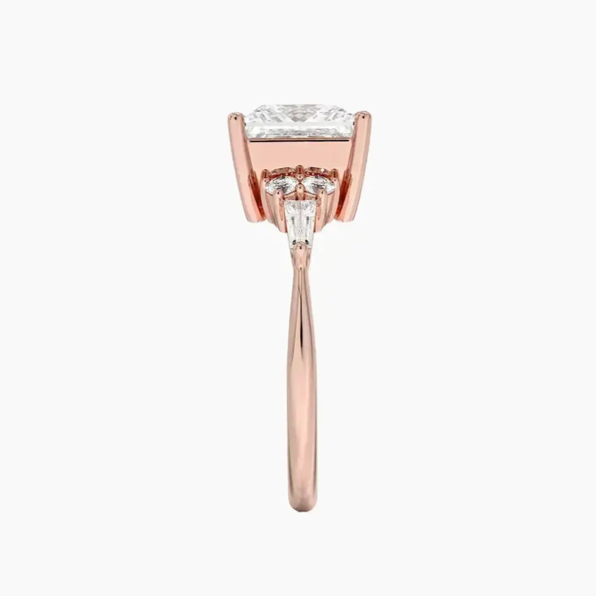 OBSER337 - Jovana Princess engagement ring setting view 6