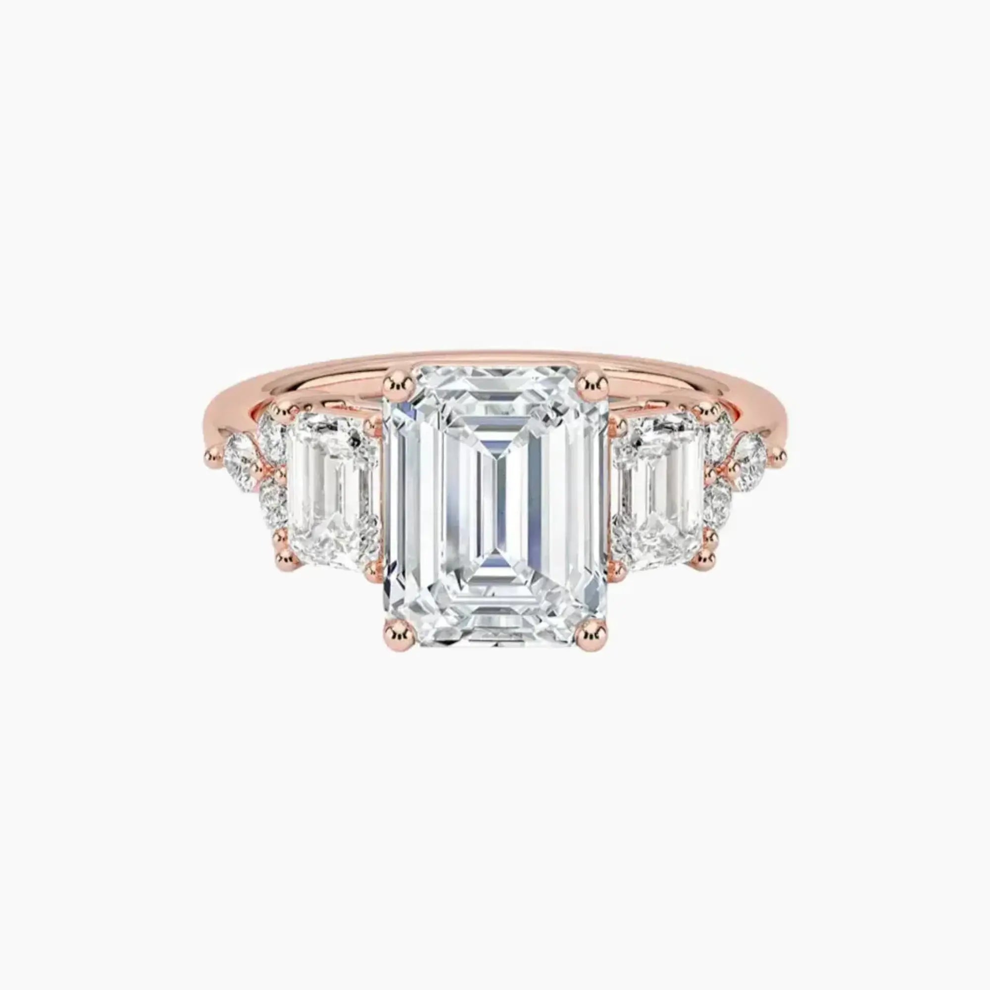 OBSER272 - Kaiya Emerald engagement ring setting view 4