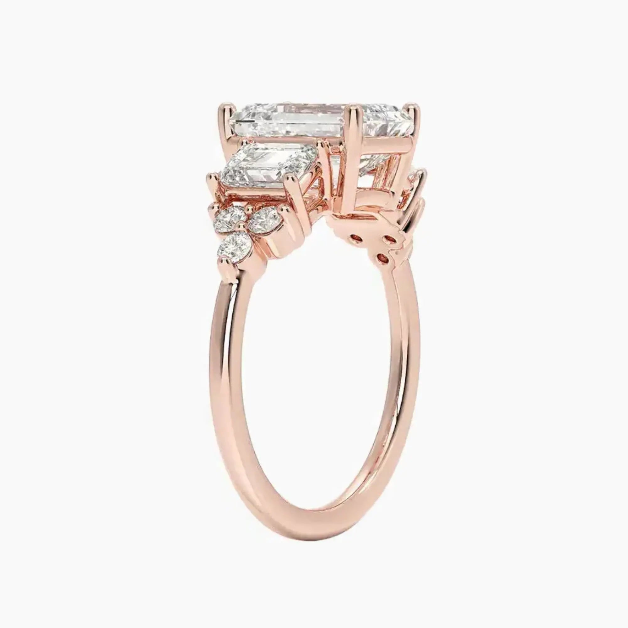 OBSER272 - Kaiya Emerald engagement ring setting view 5