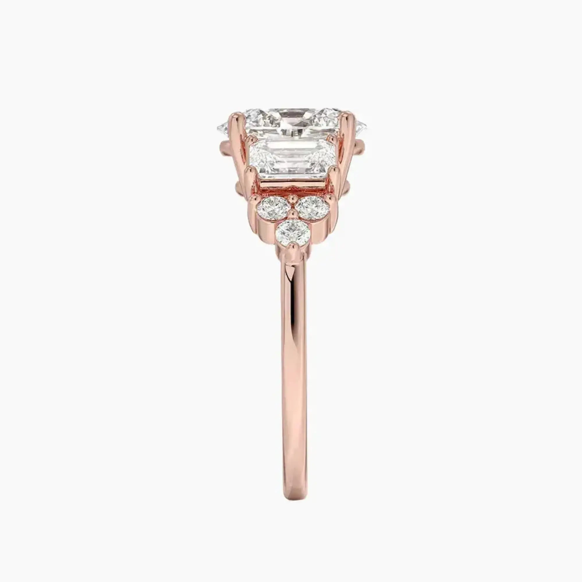 OBSER276 - Kaiya Oval engagement ring setting view 6