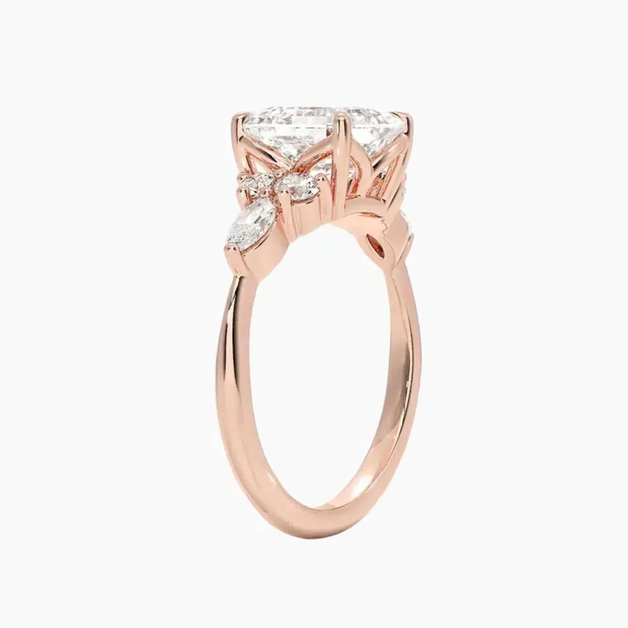 OBSER288 - Ingrid Asscher engagement ring setting view 5