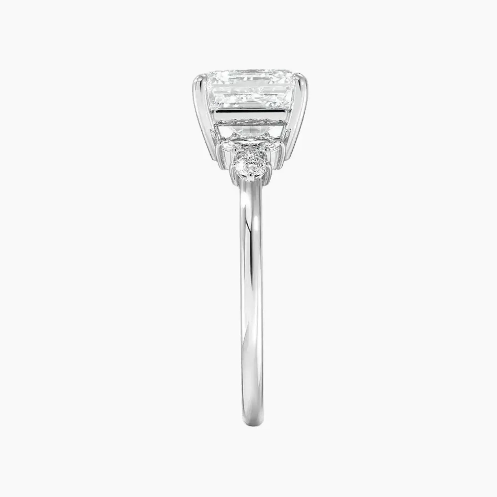 OBSER240 - Jordana Asscher engagement ring setting view 3