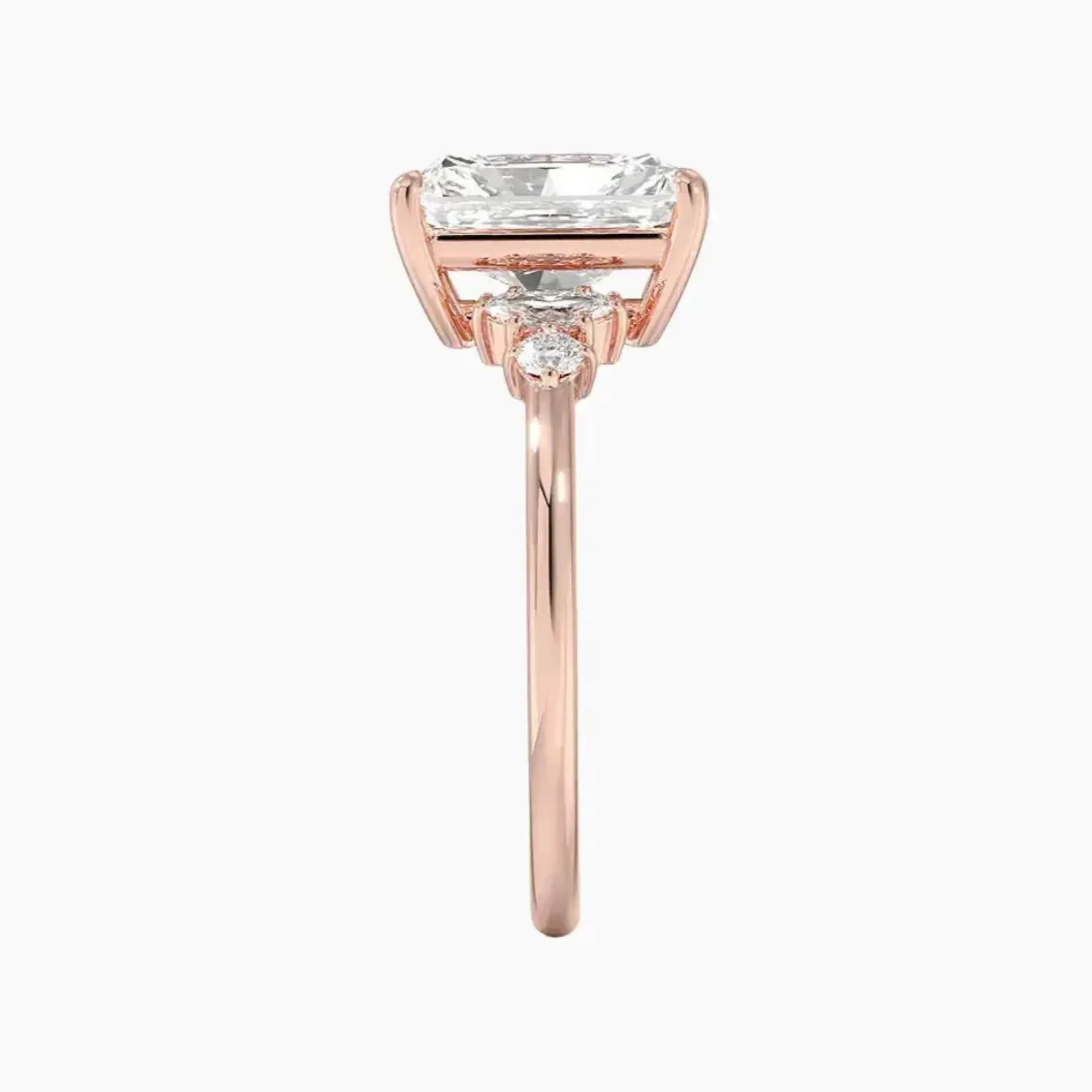 OBSER264 - Jordana Radiant engagement ring setting view 6