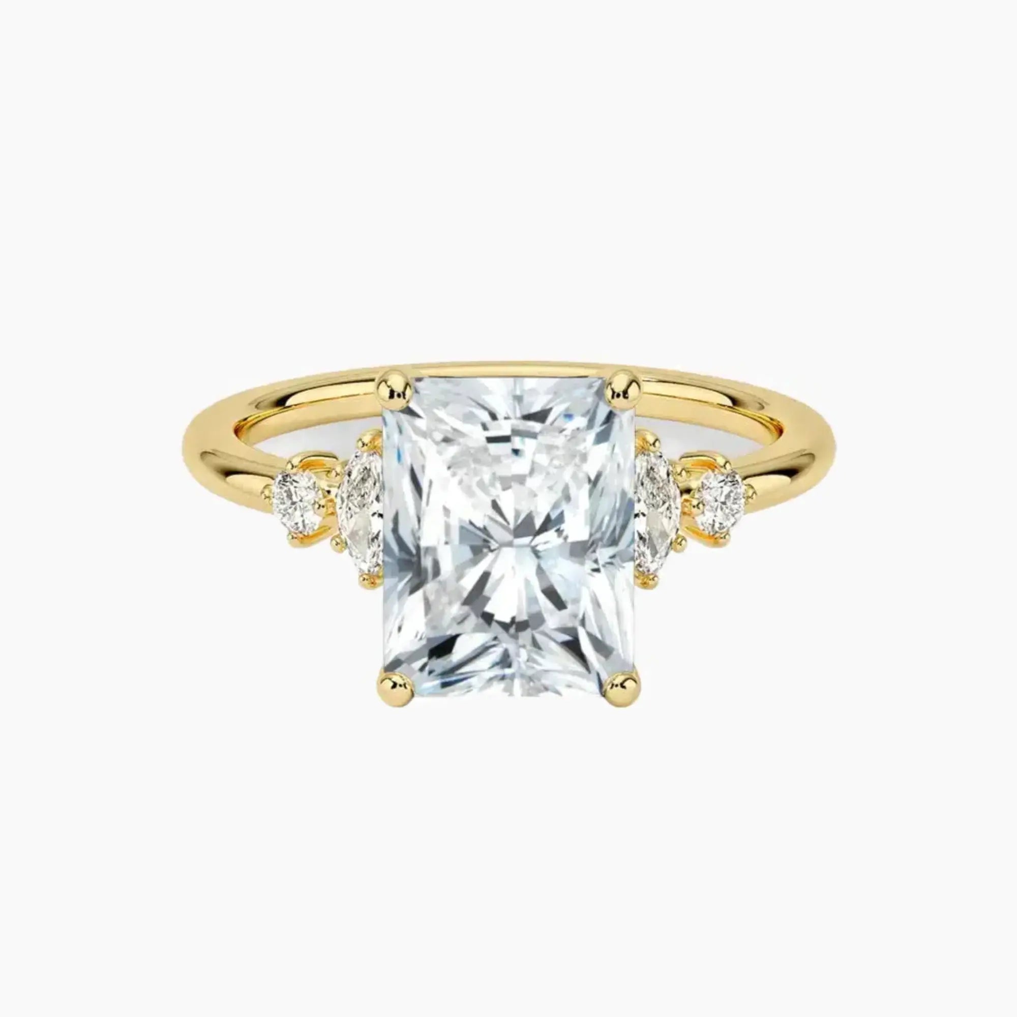 OBSER264 - Jordana Radiant engagement ring setting view 7