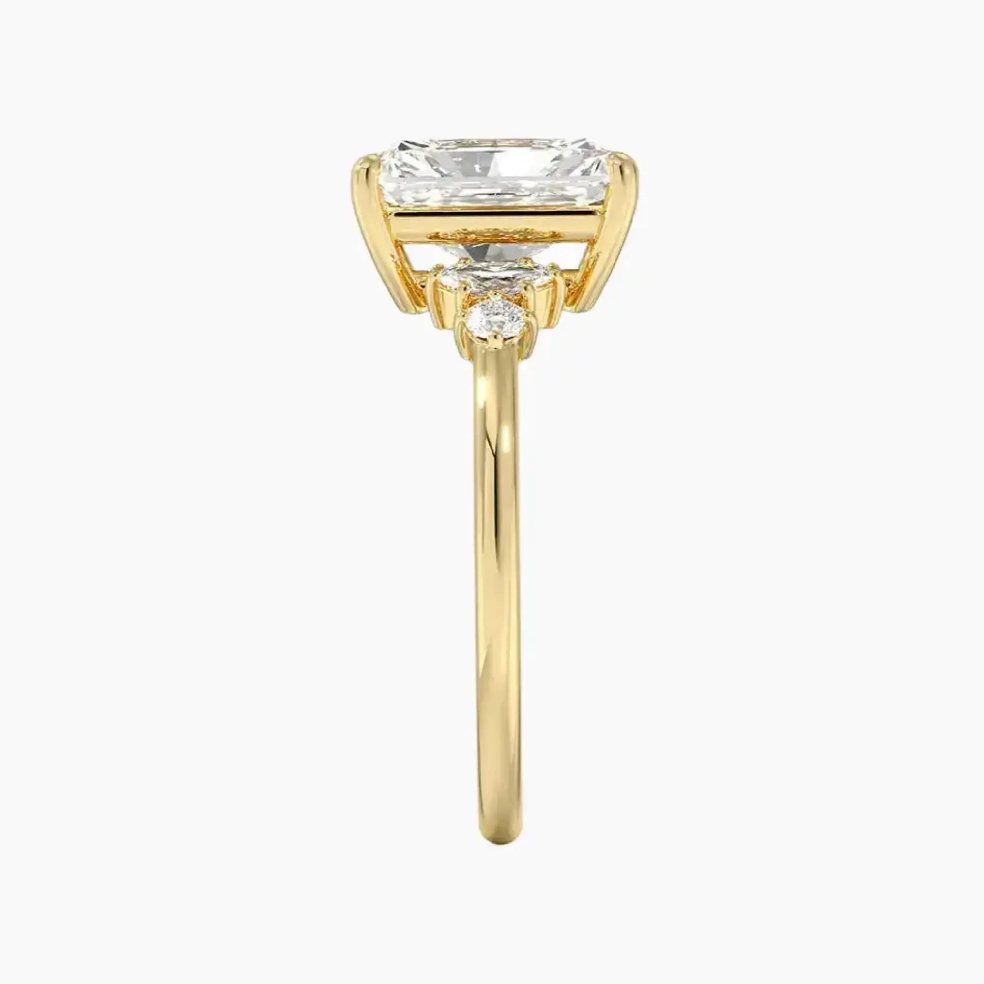 OBSER264 - Jordana Radiant engagement ring setting view 9