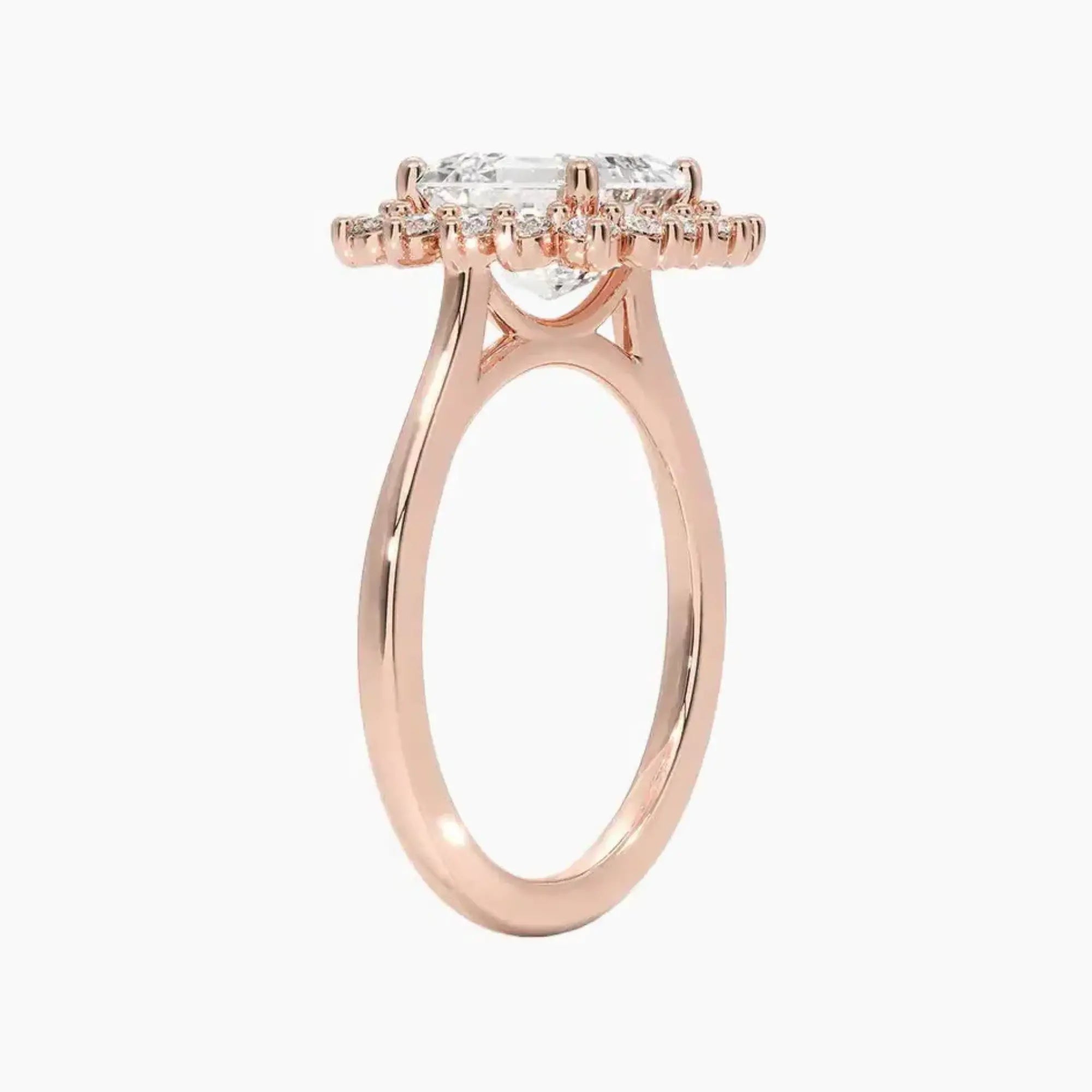 OBSER459 - Soraya Halo Asscher engagement ring setting view 5