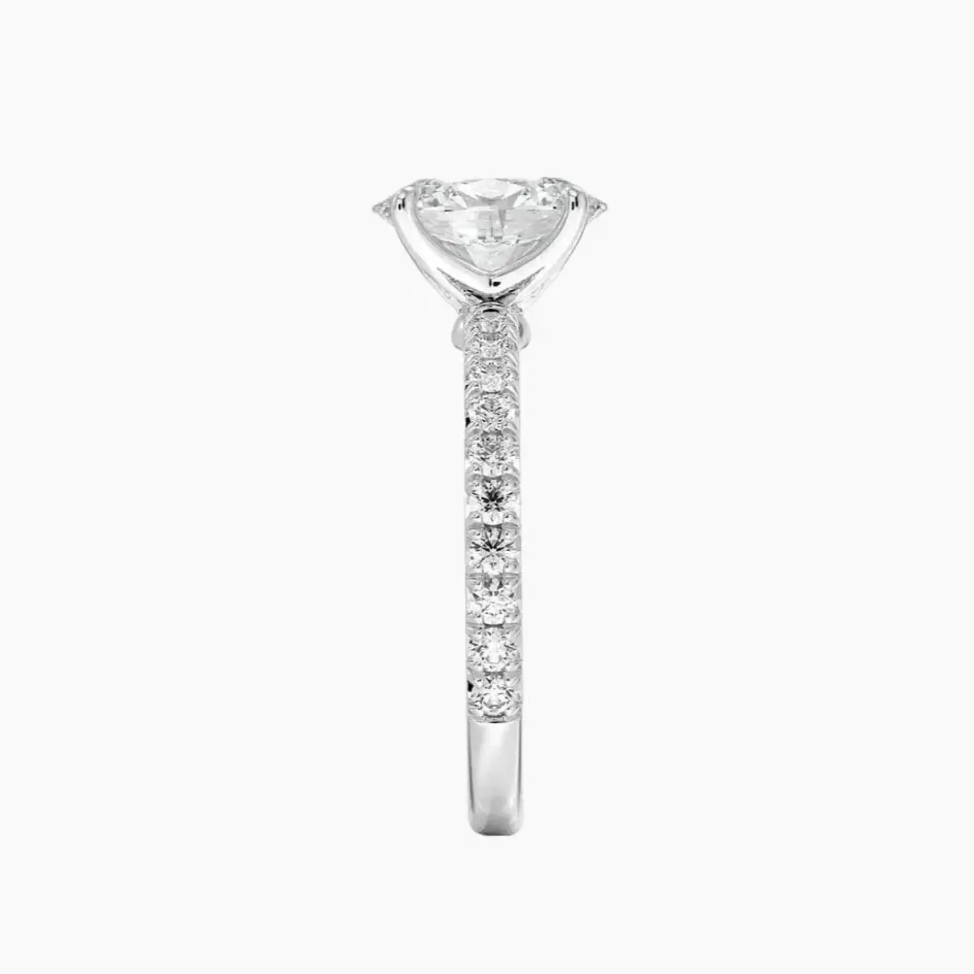 OBSER066 - Irina Solitaire Oval engagement ring setting view 3