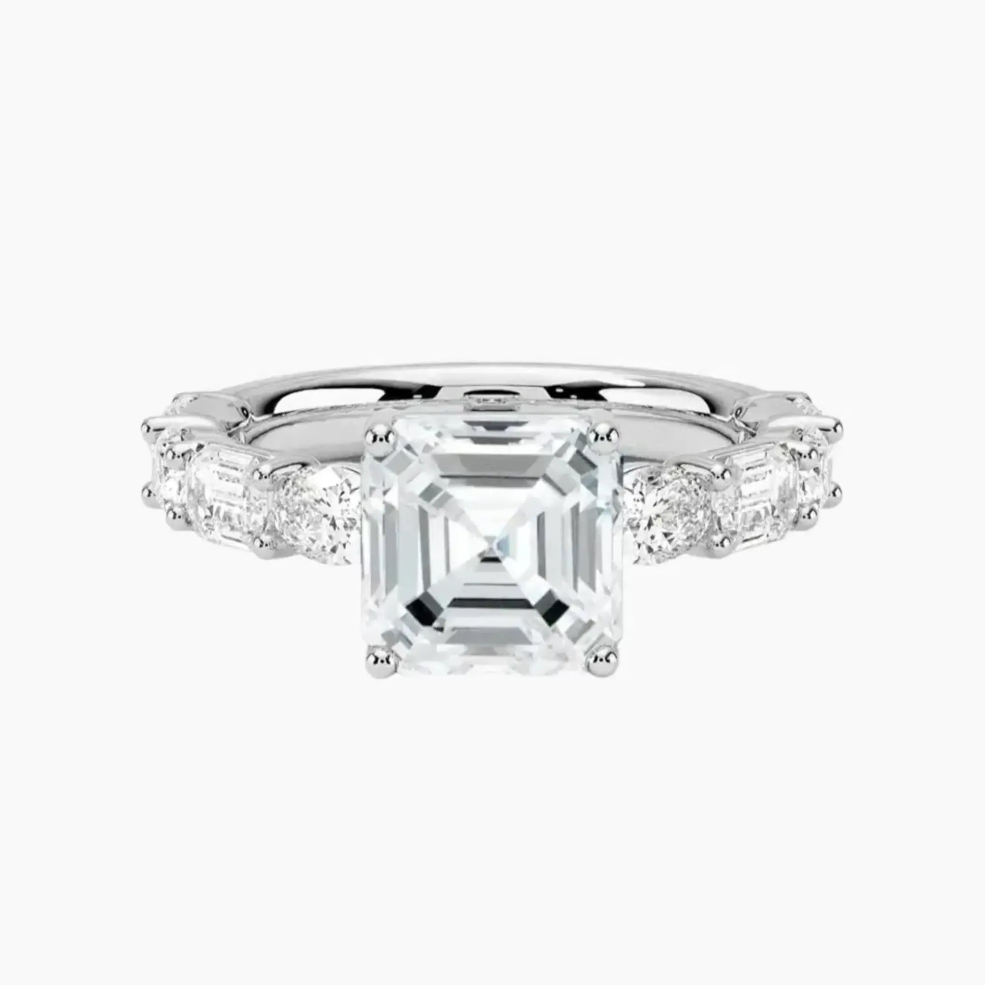 OBSER279 - Ariadne Asscher engagement ring setting view 1