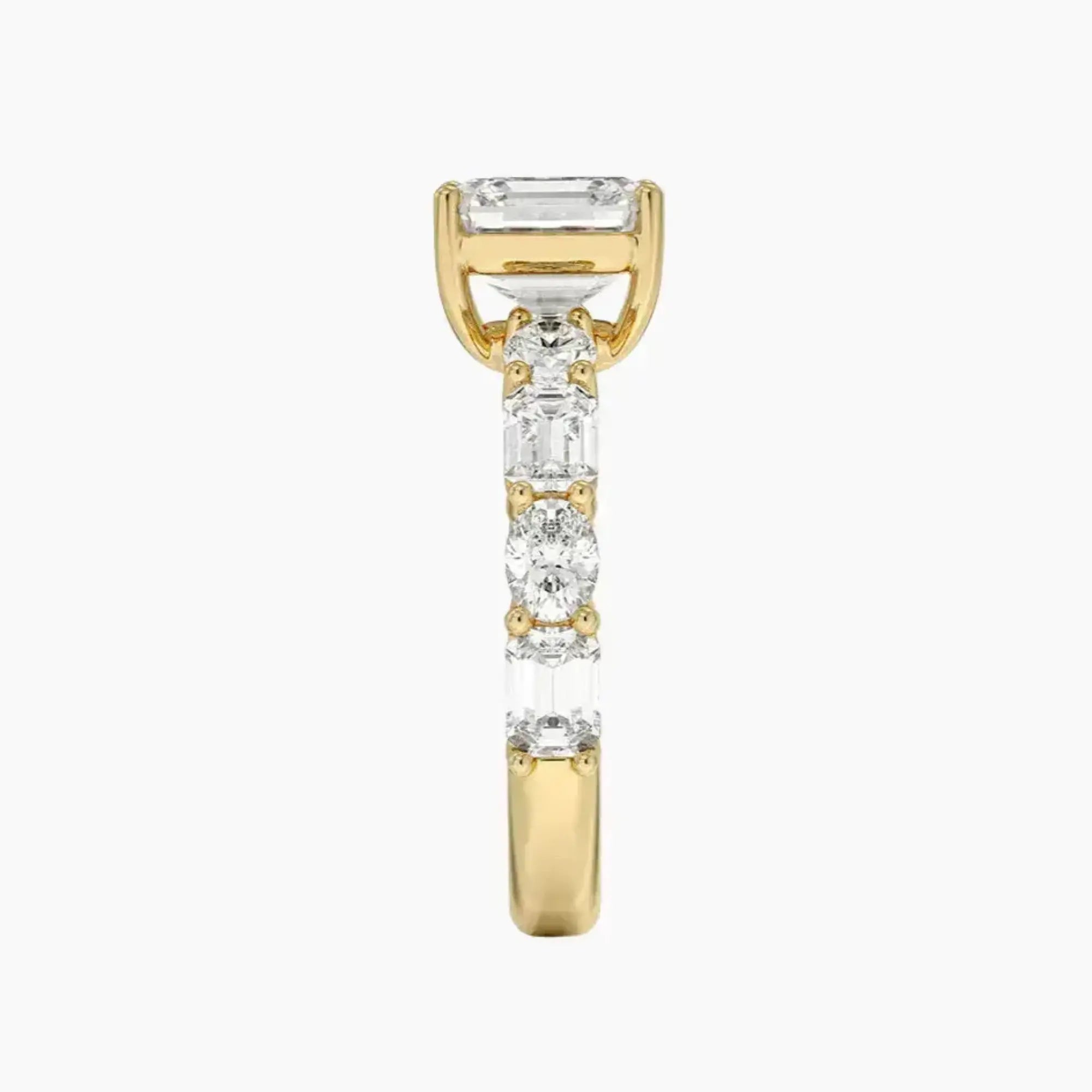 OBSER279 - Ariadne Asscher engagement ring setting view 9