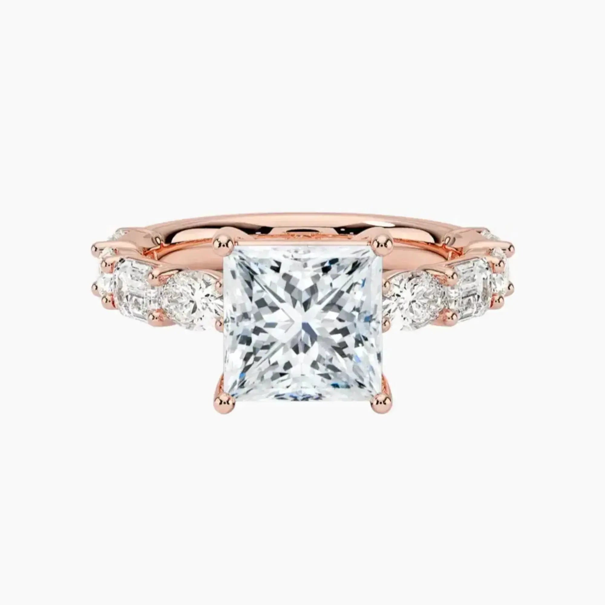 OBSER282 - Ariadne Princess engagement ring setting view 4