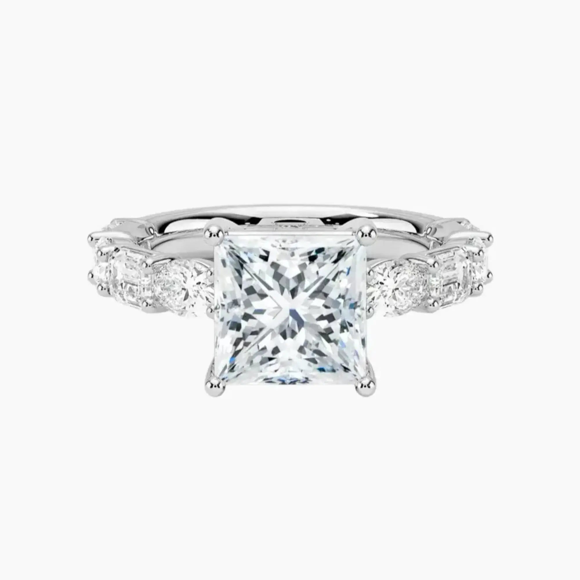 OBSER282 - Ariadne Princess engagement ring setting view 1