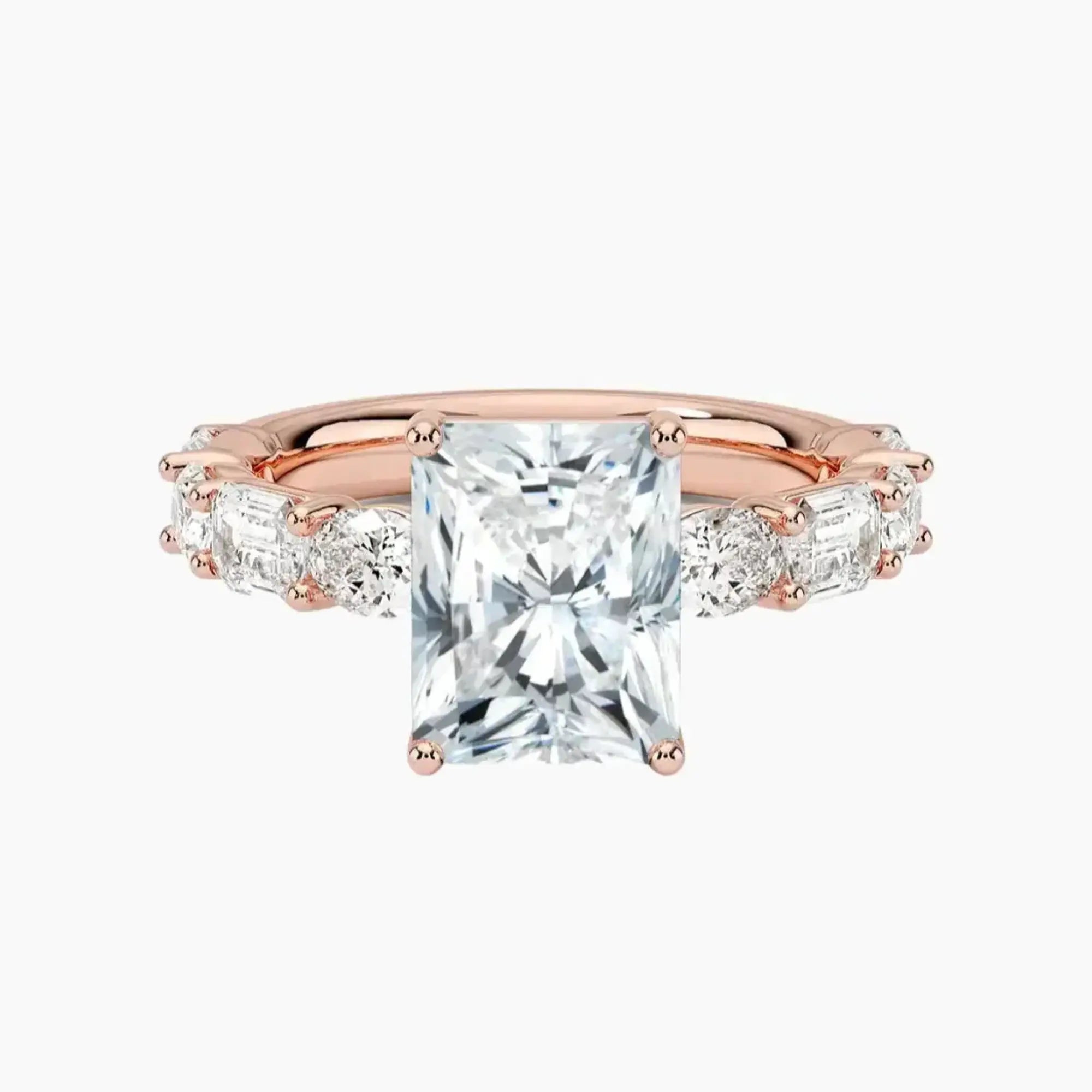OBSER278 - Ariadne Radiant engagement ring setting view 4