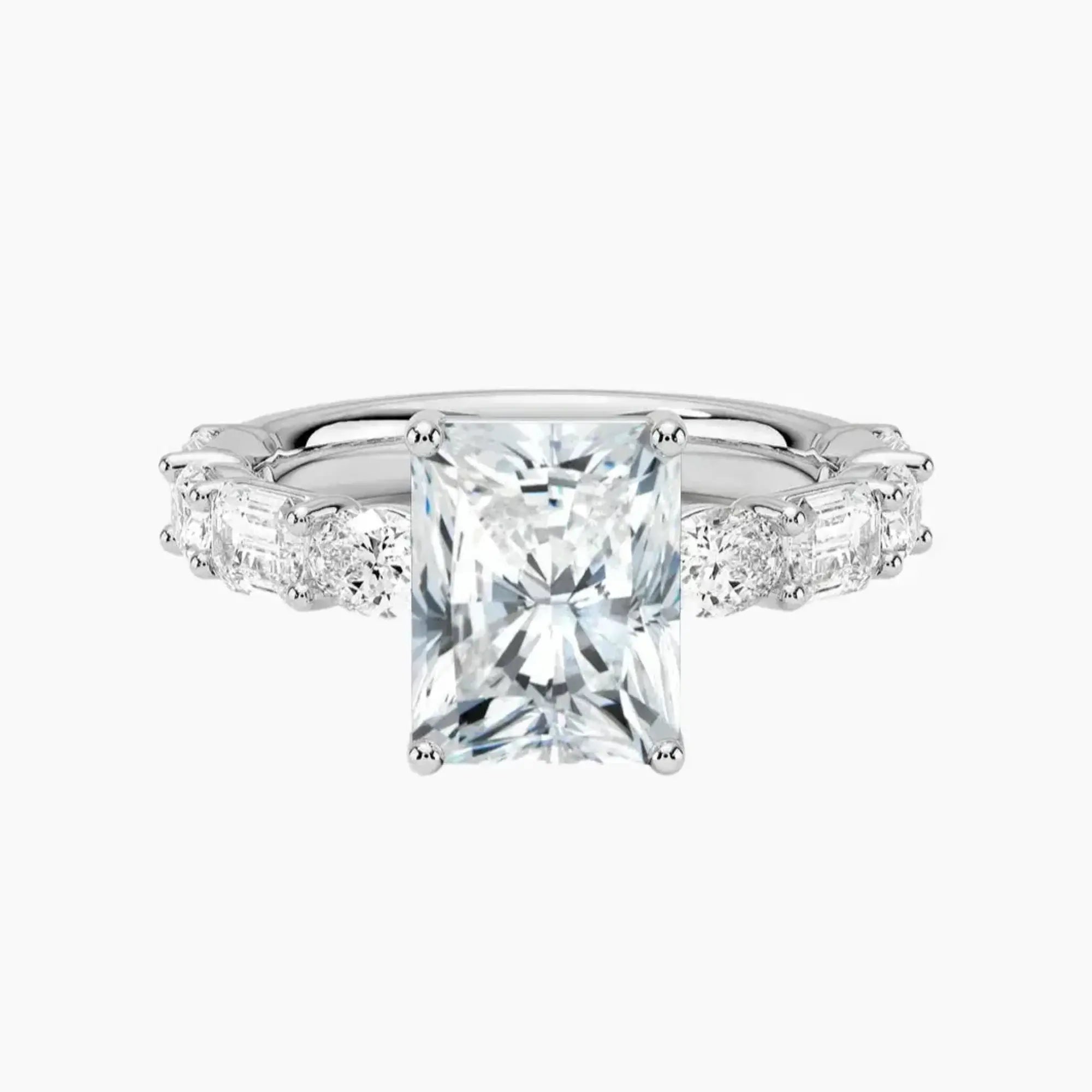 OBSER278 - Ariadne Radiant engagement ring setting view 1