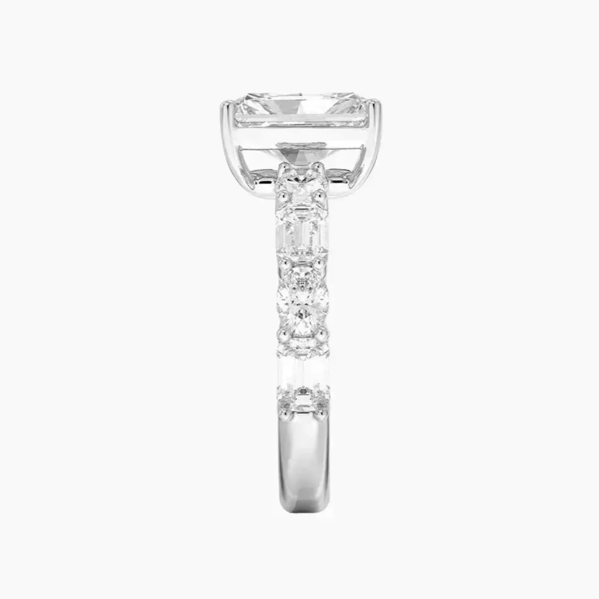 OBSER278 - Ariadne Radiant engagement ring setting view 3