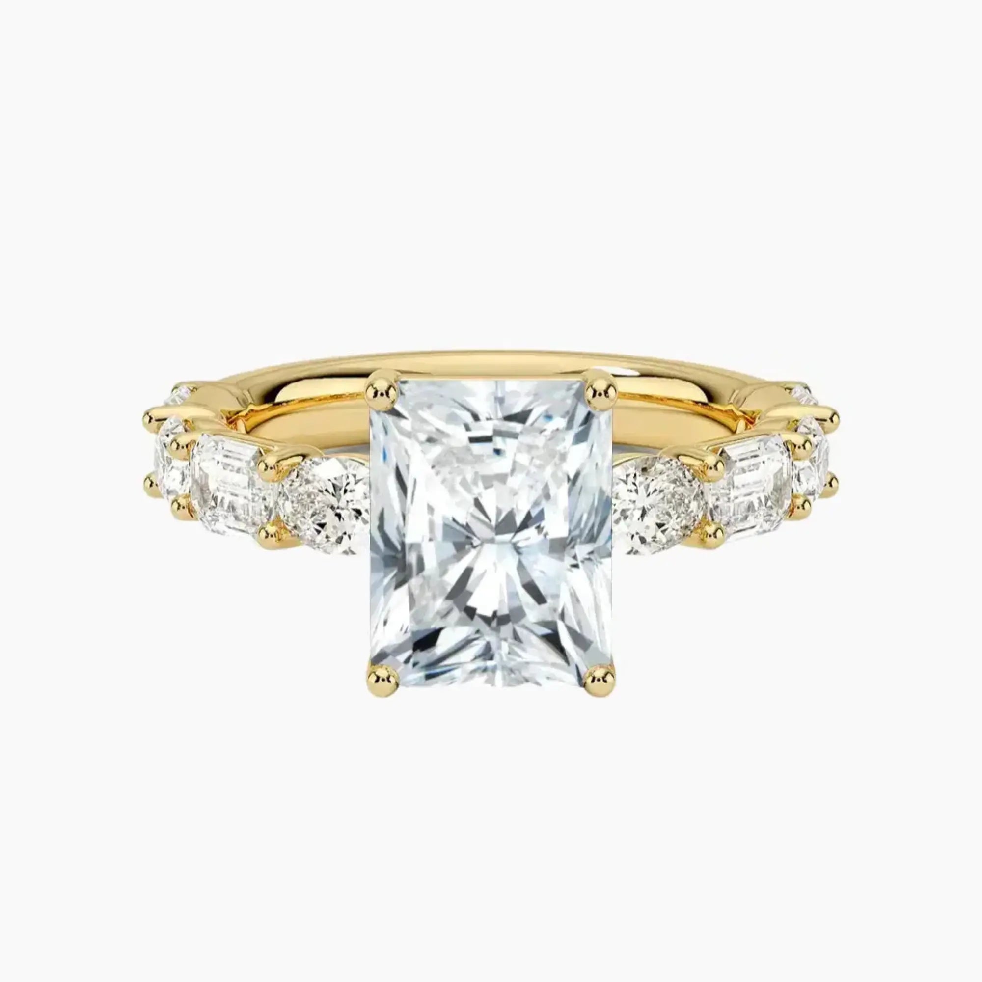 OBSER278 - Ariadne Radiant engagement ring setting view 7