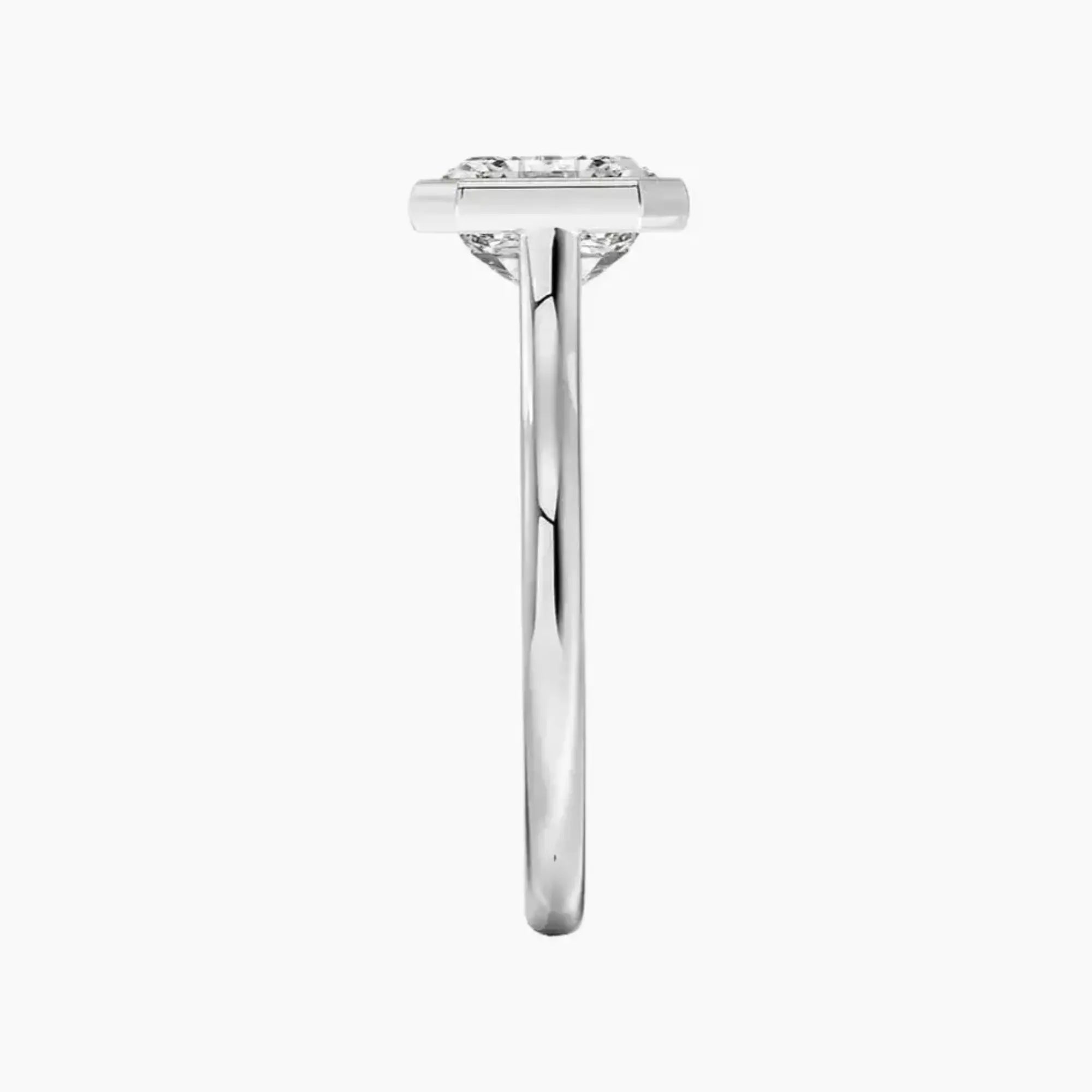 OBSER369 - Jovienne Solitaire Asscher engagement ring setting view 3