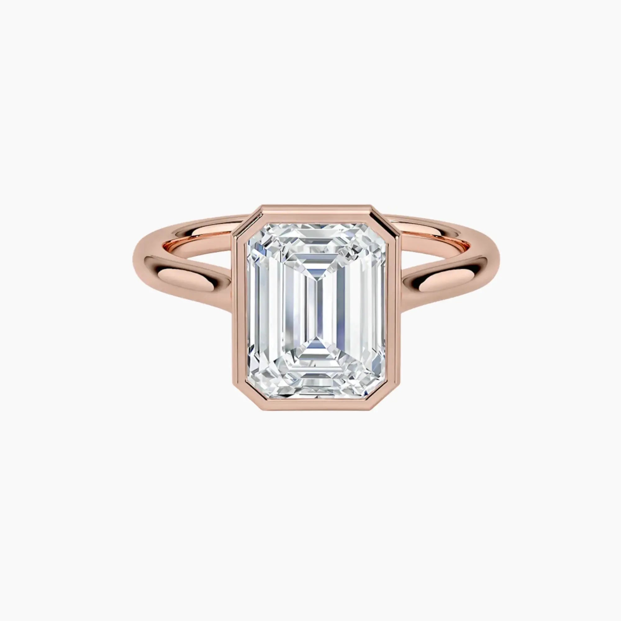 OBSER155 - Jovienne Solitaire Emerald engagement ring setting view 4