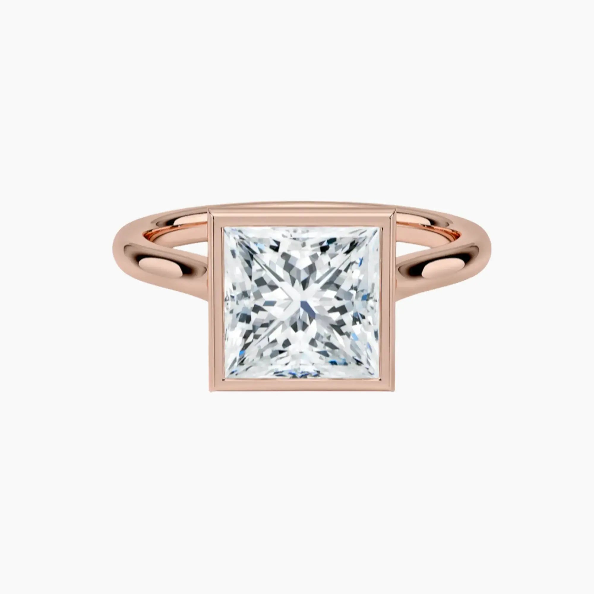 OBSER370 - Jovienne Solitaire Princess engagement ring setting view 4