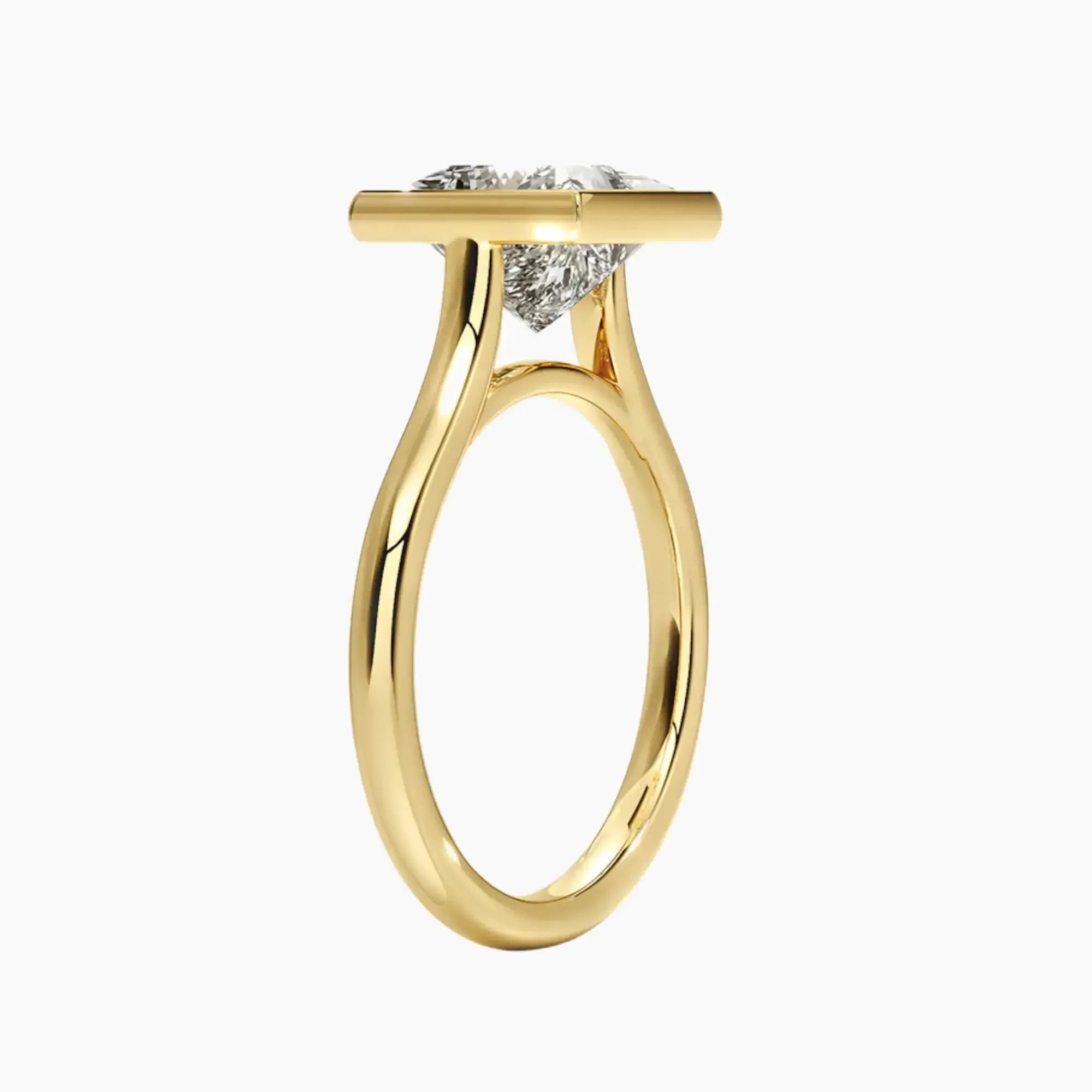 OBSER370 - Jovienne Solitaire Princess engagement ring setting view 8