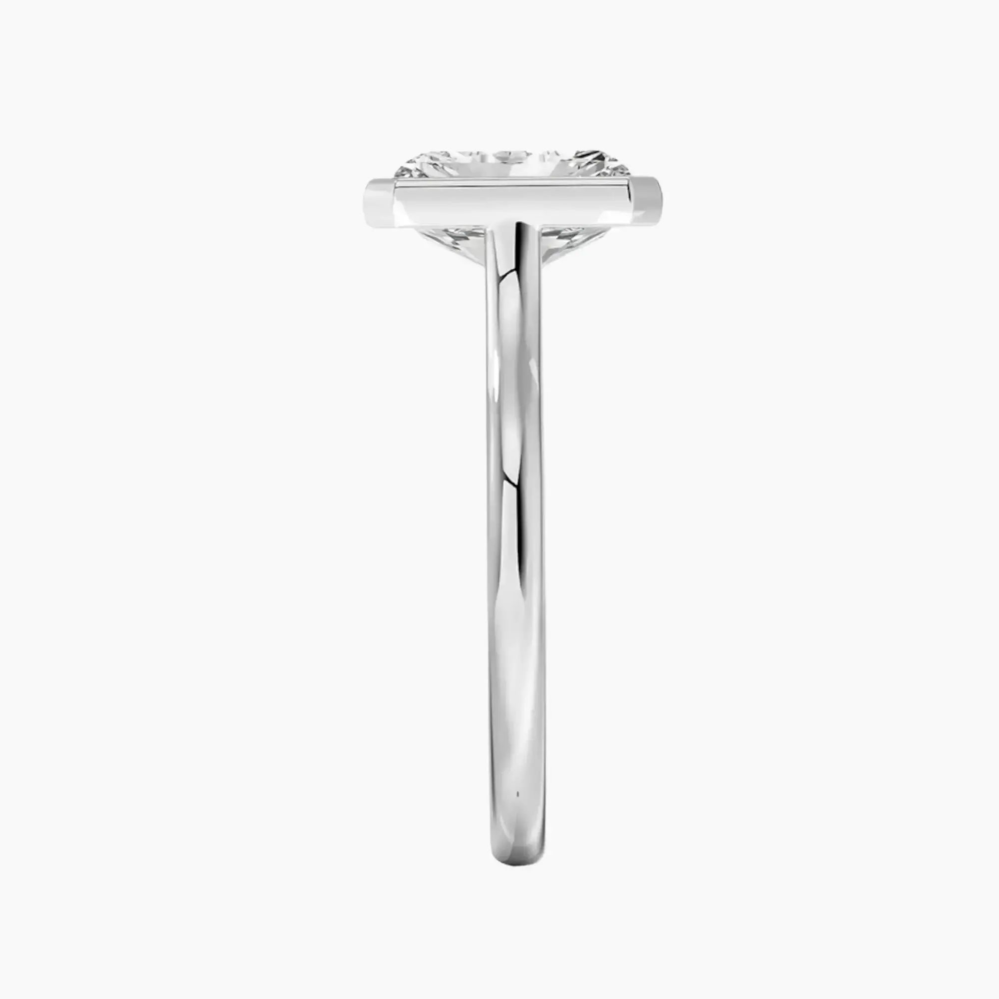 OBSER368 - Jovienne Solitaire Radiant engagement ring setting view 3