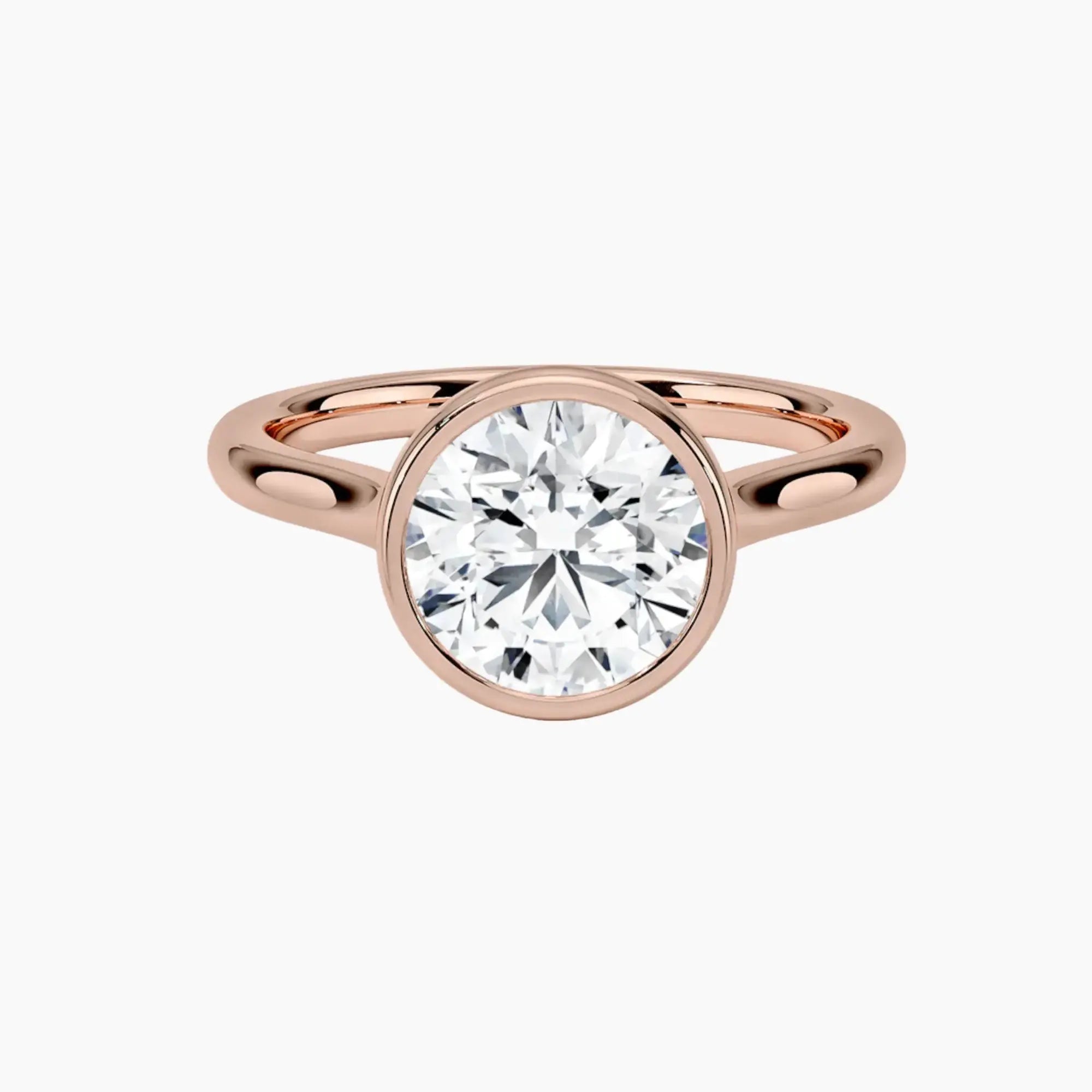 OBSER373 - Jovienne Solitaire Round engagement ring setting view 4