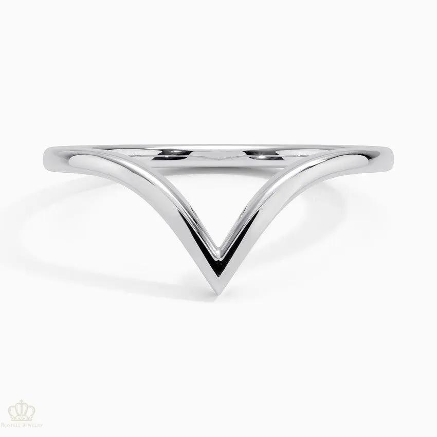 Nouveau Wedding Band Ring - LR52 Camélia™