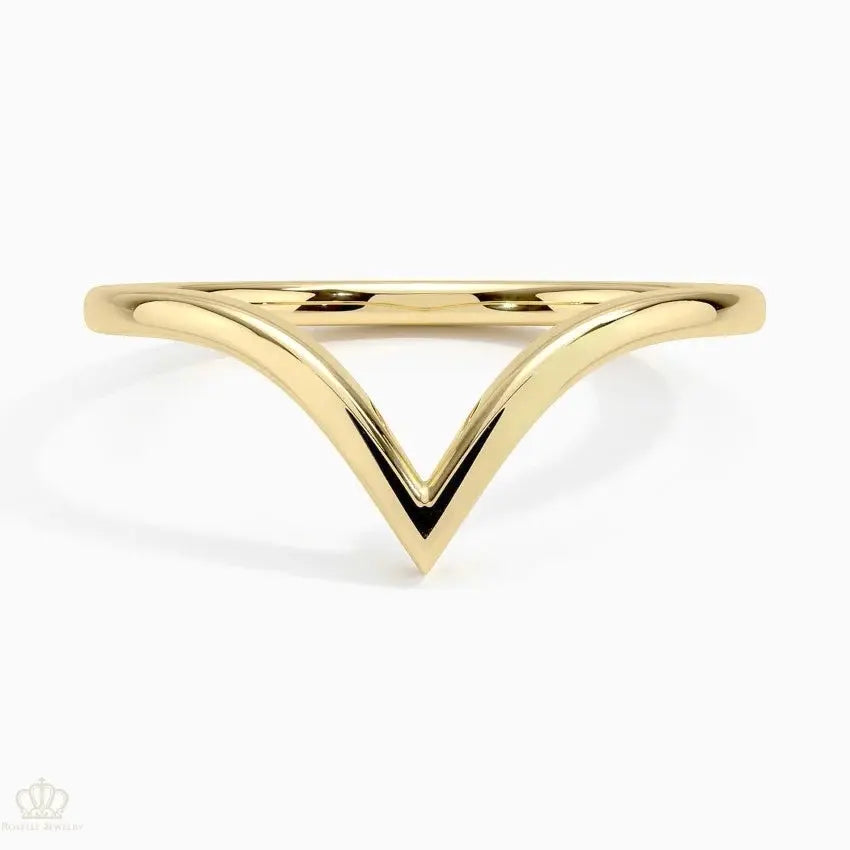 Nouveau Wedding Band Ring - LR52 Camélia™