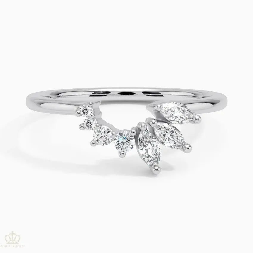 Avila Wedding Band Ring - LR84 Camélia™