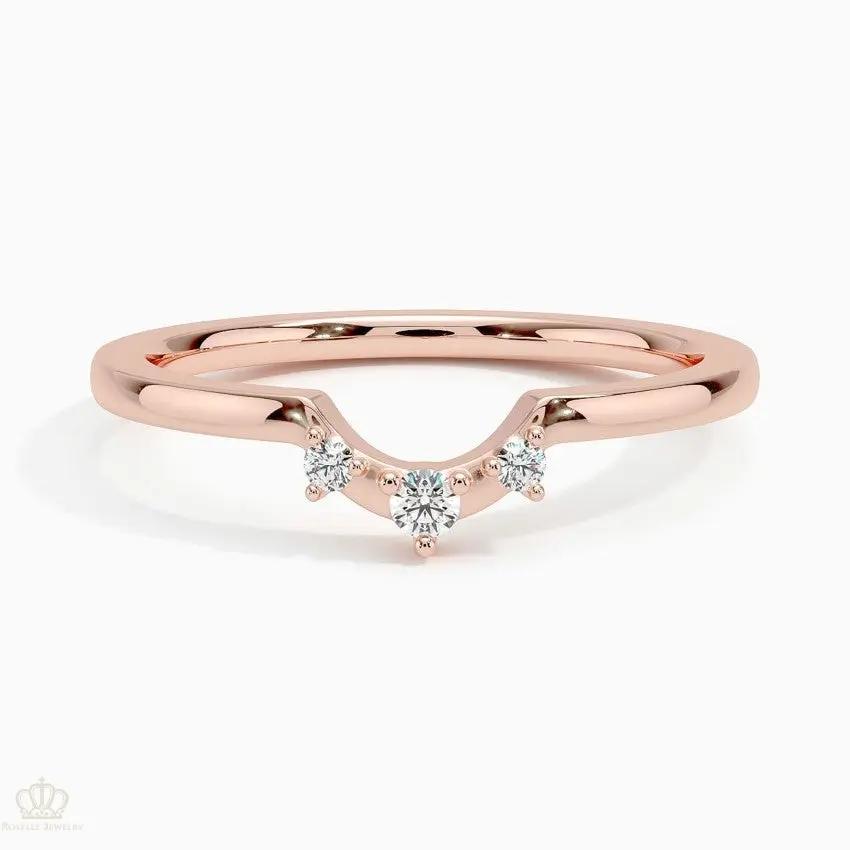 Verona Wedding Band Ring - LR90 Camélia™