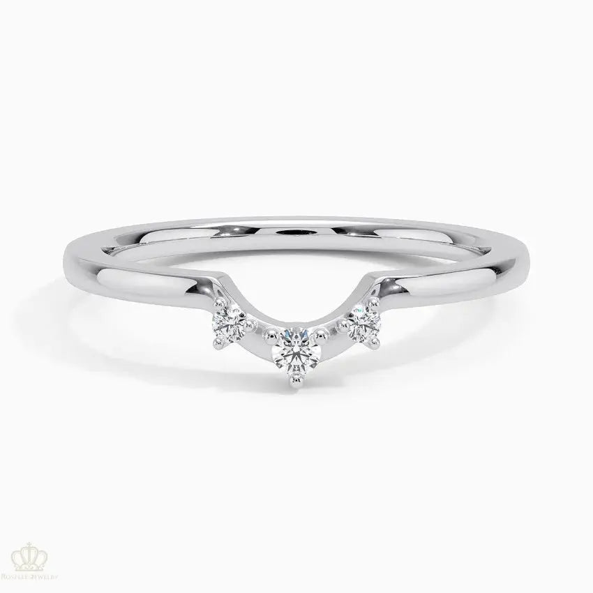 Verona Wedding Band Ring - LR90 Camélia™