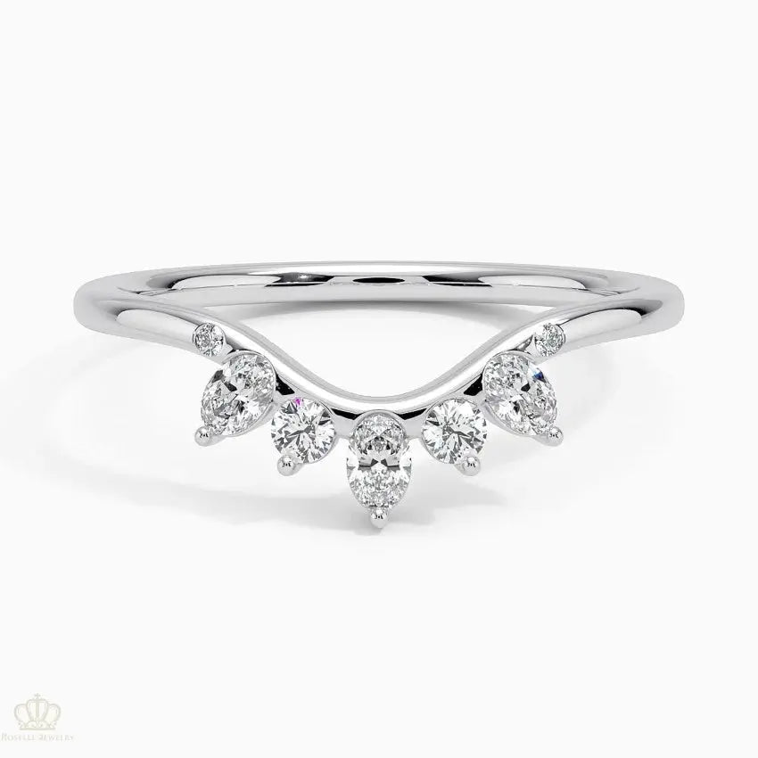 Illusia Wedding Band Ring - LR83 Camélia™