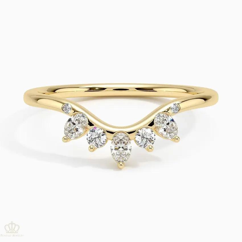 Illusia Wedding Band Ring - LR83 Camélia™