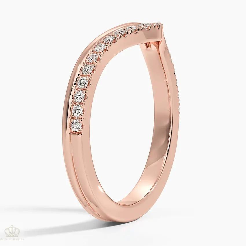 Mara Double Wedding Band Ring - LR105 Camélia™