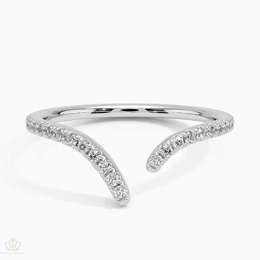 Rhône Open Wedding Band Ring - LR97 Camélia™