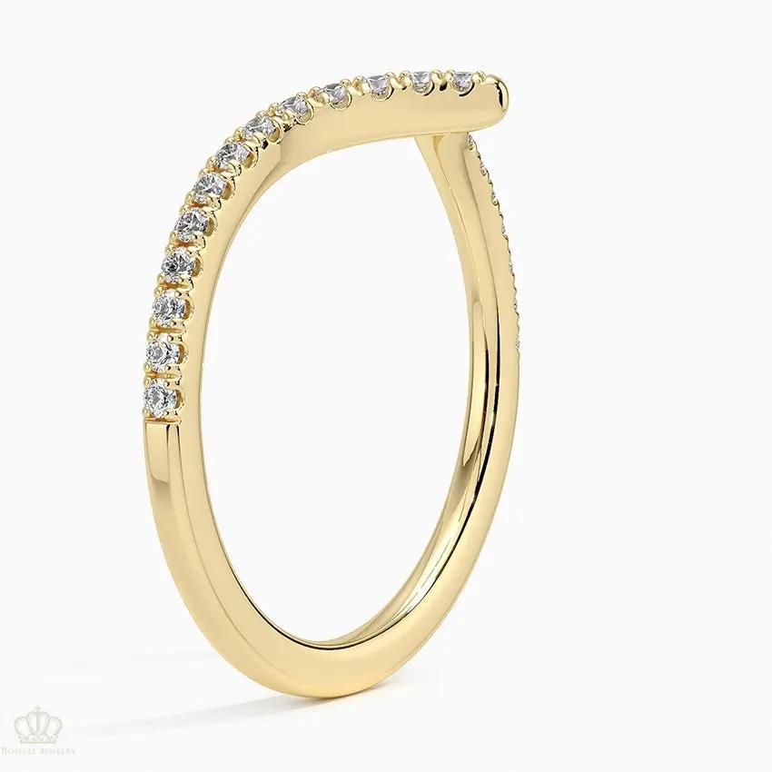Rhône Open Wedding Band Ring - LR97 Camélia™