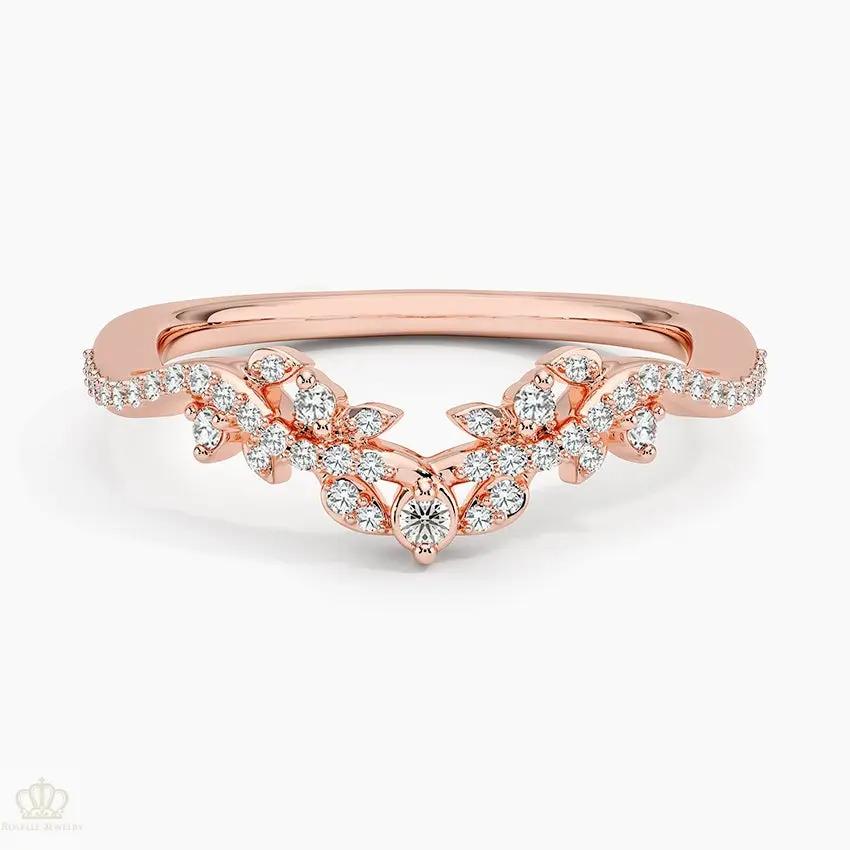 Luxe Veranda Wedding Band Ring - LR75 - Roselle Jewelry