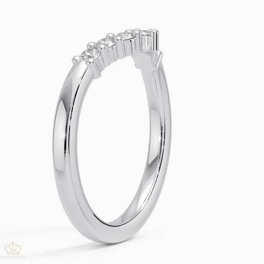 Verona Wedding Band Ring - LR89 Camélia™