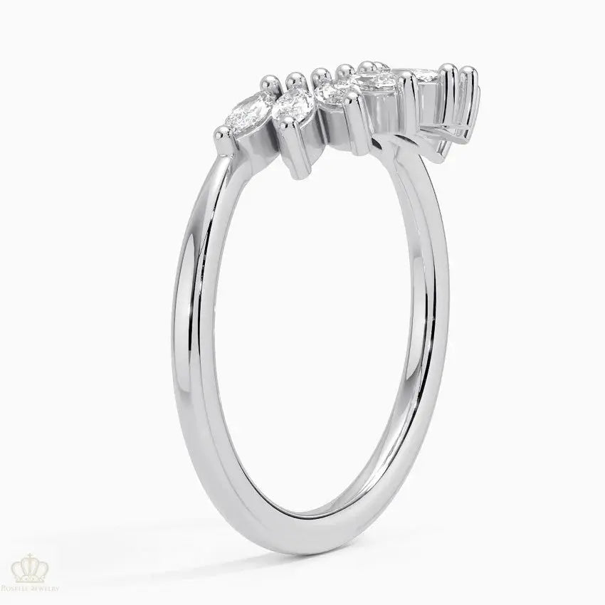 Eclipse Wedding Band Ring - LR87 Camélia™