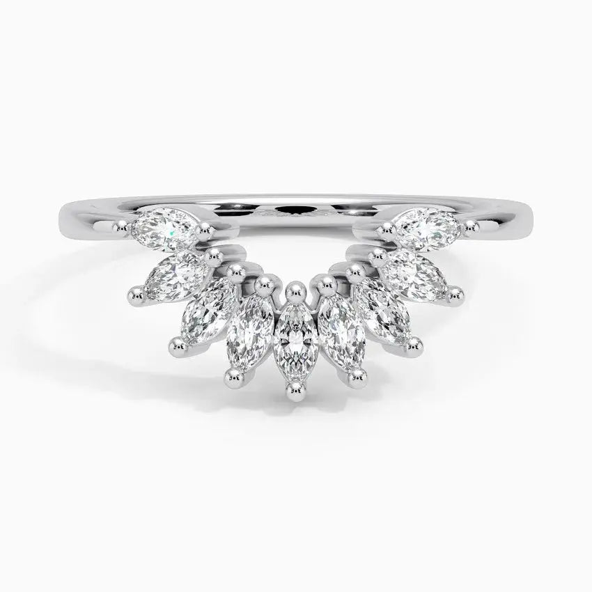 Eclipse Wedding Band Ring - LR87 Camélia™