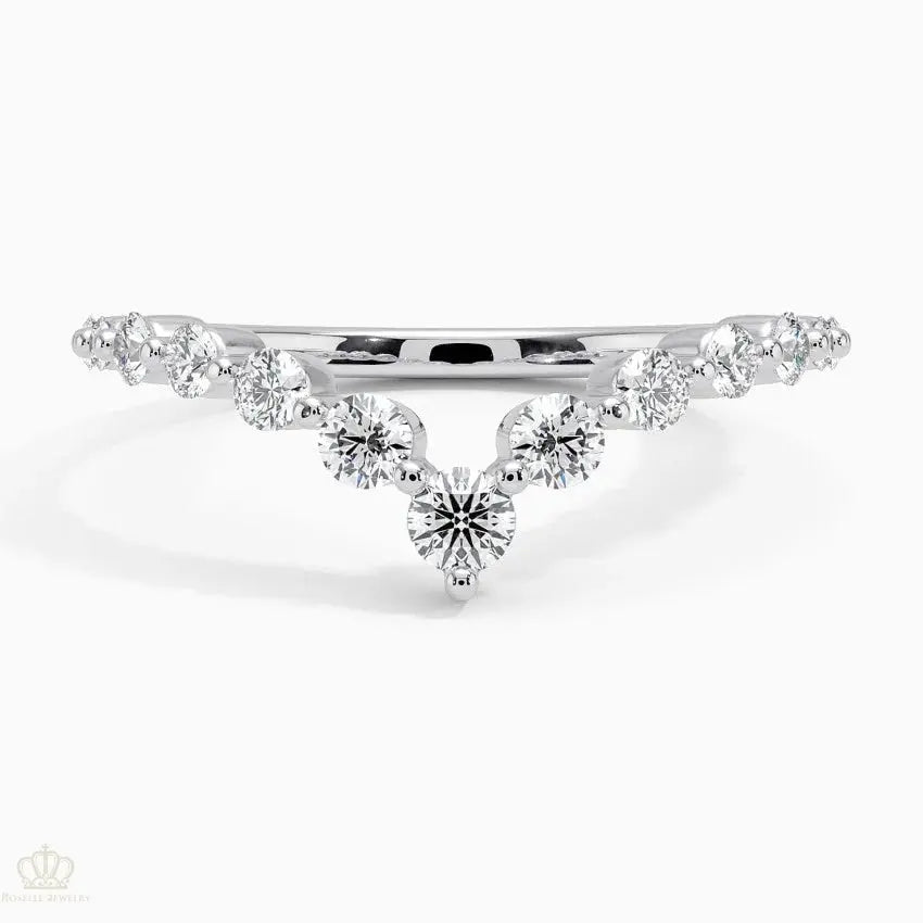 Tapered Milan Wedding Band Ring - LR109 Camélia™