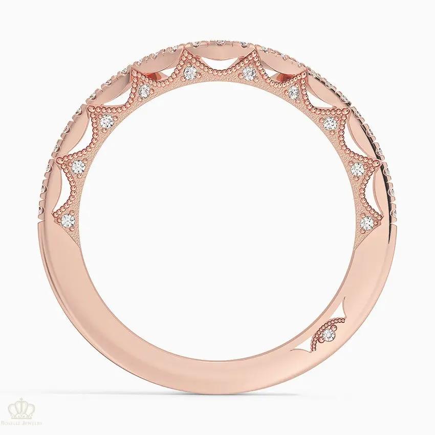 Tacori Lunetta Crescent Contoured Wedding Band Ring - LR116 Camélia™